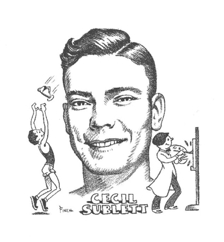 Carl Cecil Sublett was born in Johnson County, Kentucky Feb. 4, 1919, the only child of Mr. and Mrs. Tandy Taylor and Beaula Fitzpatrick Sublett. - 4FinchPortrait