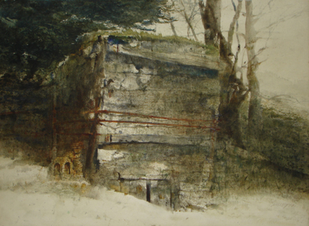 CSwcKilnRuinsRockport(75)22x30